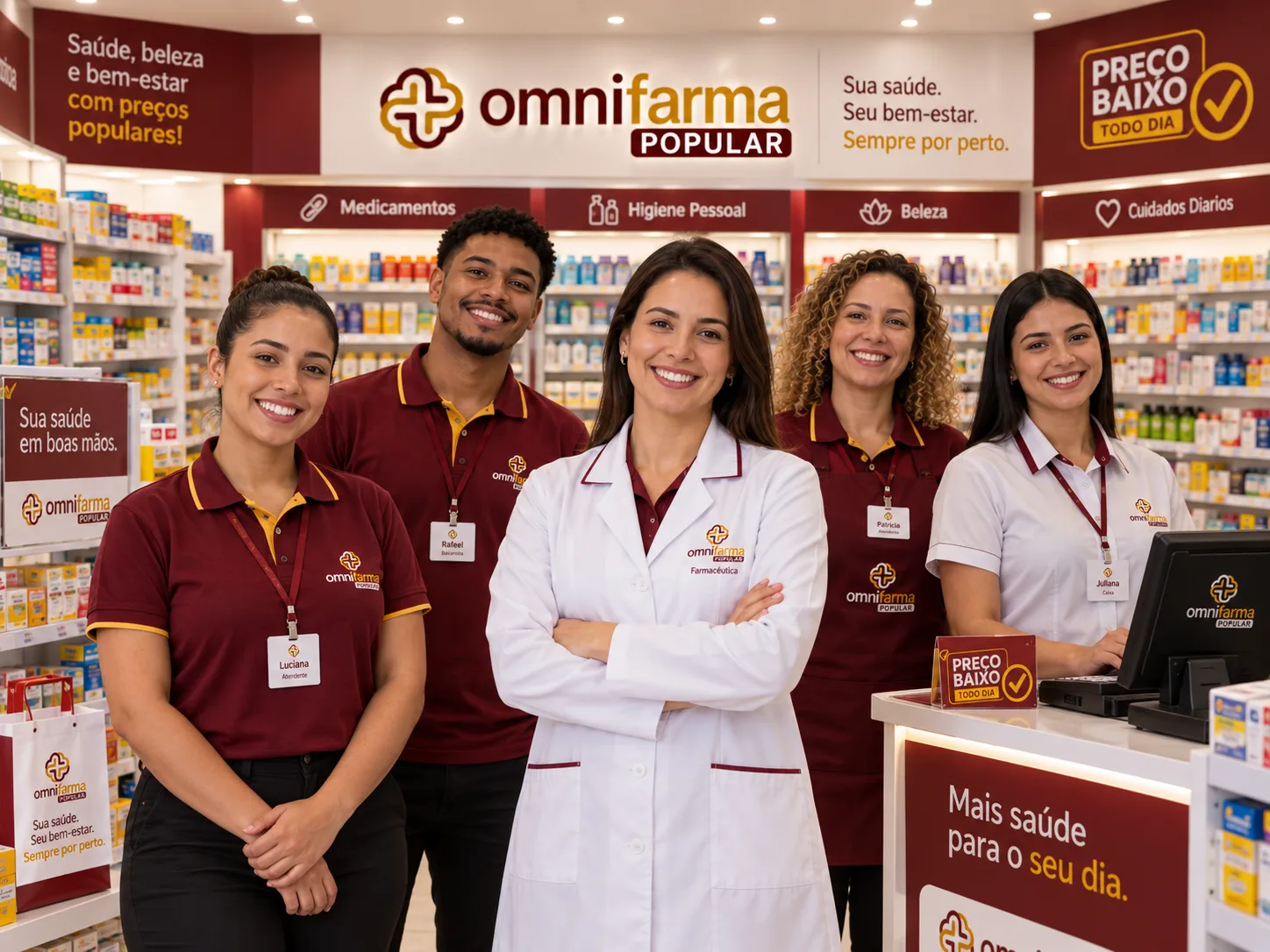 Equipe Omnifarma Popular